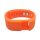 Szíj - Safako SB510 okoskarkötőhöz, narancssárga színben