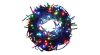 120 LED-es karácsonyi fényfüzér, 8 mozgó beállítással, színes