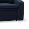 Vertico fekvőfotel, 90 cm széles, fonott, kék
