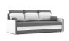 Pollino kanapéágy, normál szövet, hab töltőanyag, szín - szürke / fehér