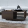 Milanga Alto dohányzóasztal, 90x42x60 cm, wenge