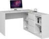 Drohmo Plus íróasztal, fehér