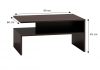 Milanga Boston MIX dohányzóasztal, 90x45x60 cm, wenge- fehér