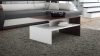 Milanga Boston MIX dohányzóasztal, 90x45x60 cm, wenge- fehér