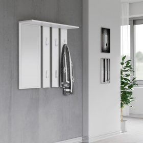 Drohmo Opal tükrös fogas, 85x82x15 cm, fehér