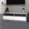 Arosa RTV KARO120 MIX TV állvány, 120x45x40 cm, beton- fényes fehér