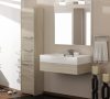 Odell S43 fürdőszoba szekrény, 40x170x30 cm, sonoma