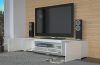 Drohmo RTV200 TV-állvány, 200x36x40 cm, fényes fehér