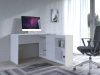 Drohmo Plus 2D3S íróasztal szekrénnyel, fehér
