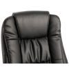 Forgó irodai szék, Idol, műbőr, 50x119x52 cm, fekete színben