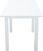 Drohmo Kevin étkezőasztal (hosszabbítható), 120x77x70 cm, matt fehér