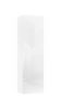 Thirassia Vida 8 faliszekrény, 40x140x30 cm, fényes fehér