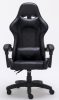 Gamer és irodai szék, Remus, 66x125x62 cm, fekete
