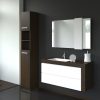 Milanga Marbela fürdőszoba szekrény, 32x183x30 cm, wenge