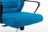 Forgó irodai szék, Nigel, szövet, 68x127x52 cm, kék