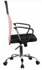 Forgó irodai szék, Nemo, hálós szövet, 61x107.5x50 cm, rózsaszín
