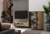 Shannan RTV KAMARO160 TV állvány, 40x164x47 cm, tölgy
