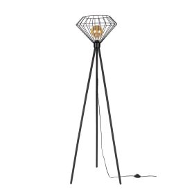 Raquelle állólámpa E27-es foglalat, 1 izzós, 40W fekete