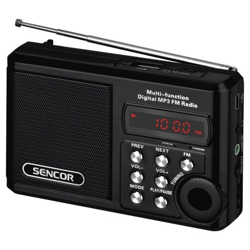 Sencor SRD 215 B hordozható rádió