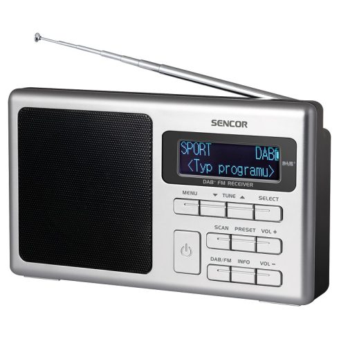 Sencor SRD 6400 DAB+ hordozható rádió