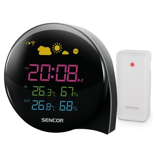 Sencor SWS 4300 időjárás-állomás, hőmérő