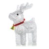 Retlux RXL 279 karácsonyi dekoráció, rénszarvas, akryl, 20 LED, hideg fehér