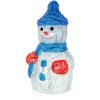 Retlux RXL 254 karácsonyi dekoráció, hóember, akryl, 30 LED, hideg fehér
