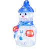 Retlux RXL 254 karácsonyi dekoráció, hóember, akryl, 30 LED, hideg fehér