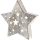 Retlux RXL 347 karácsonyi dekoráció, perforált világító csillag, kicsi, meleg fehér