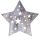 Retlux RXL 348 karácsonyi dekoráció, perforált világító csillag, közepes, meleg fehér