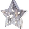 Retlux RXL 348 karácsonyi dekoráció, perforált világító csillag, közepes, meleg fehér
