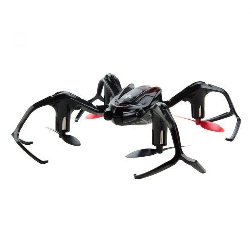 Quadcopter, drón, 15 cm, kezdők-haladók részére, 50 m hatótáv, fekete