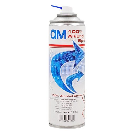 100% Alkoholos tisztító spray, 300 ml