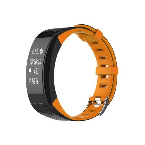 Safako SB9010 GPS okoskarkötő narancssárga-fekete színben